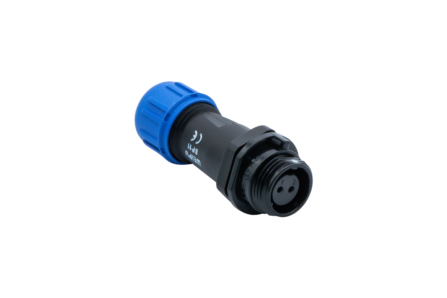 Weipu SP1111 circular connector 2-pin IP68