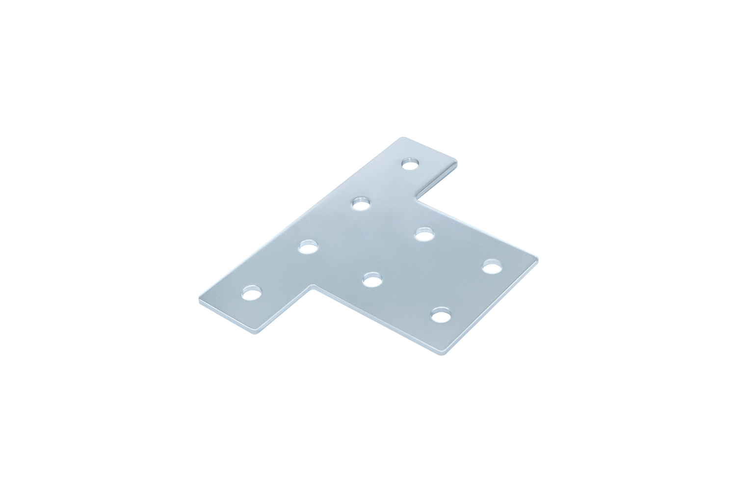 T-plate connector galvanized steel 30mm to 60mm 40mm to 80mm aluminum profiles item Bosch