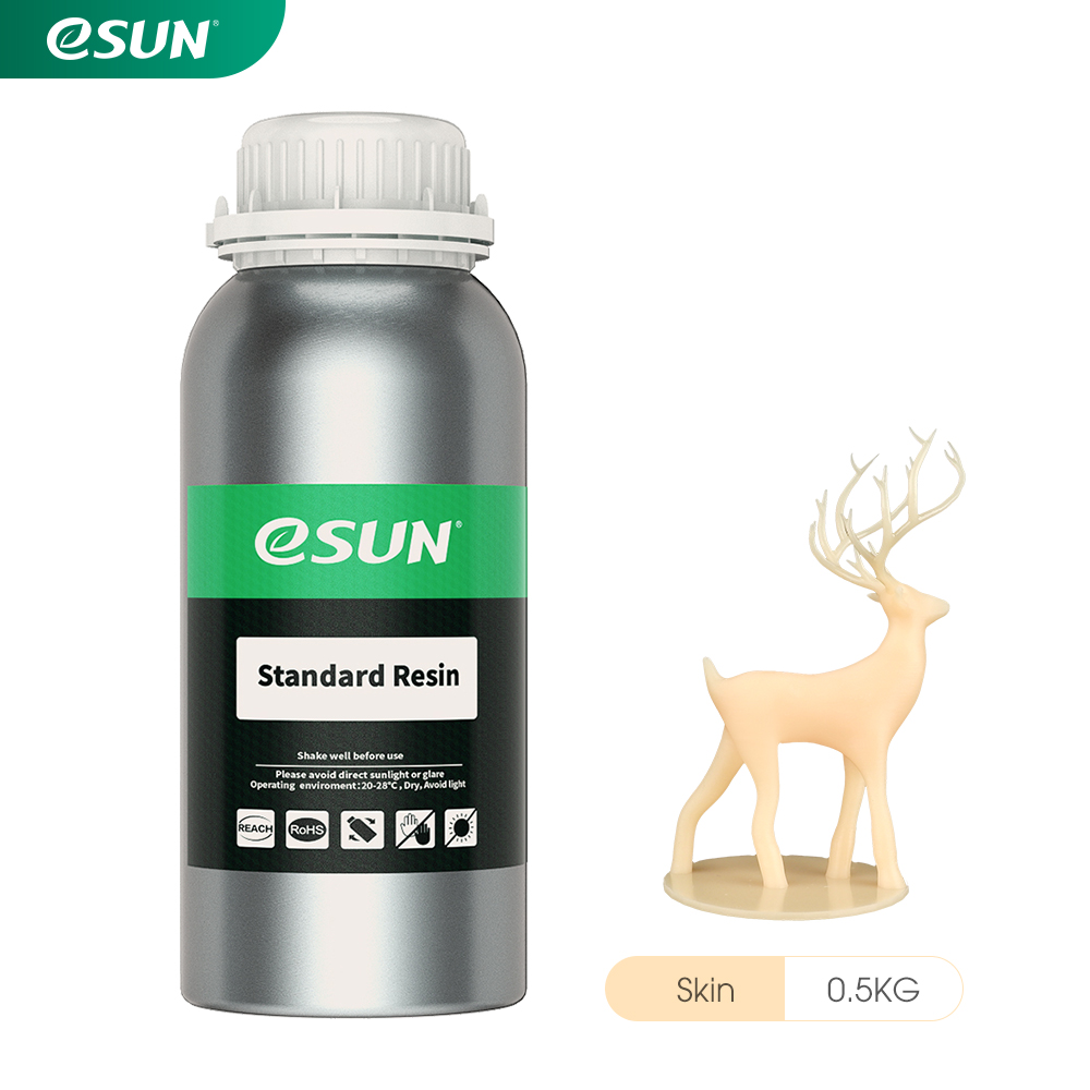 Esun Standard Resin 500gr beige Premium 3D printing resin high quality LCD DLP