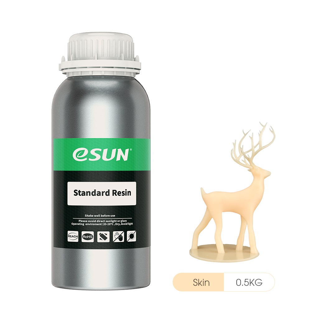 Esun Resin standard 500gr skin Premium 3D printing resin LCD DLP