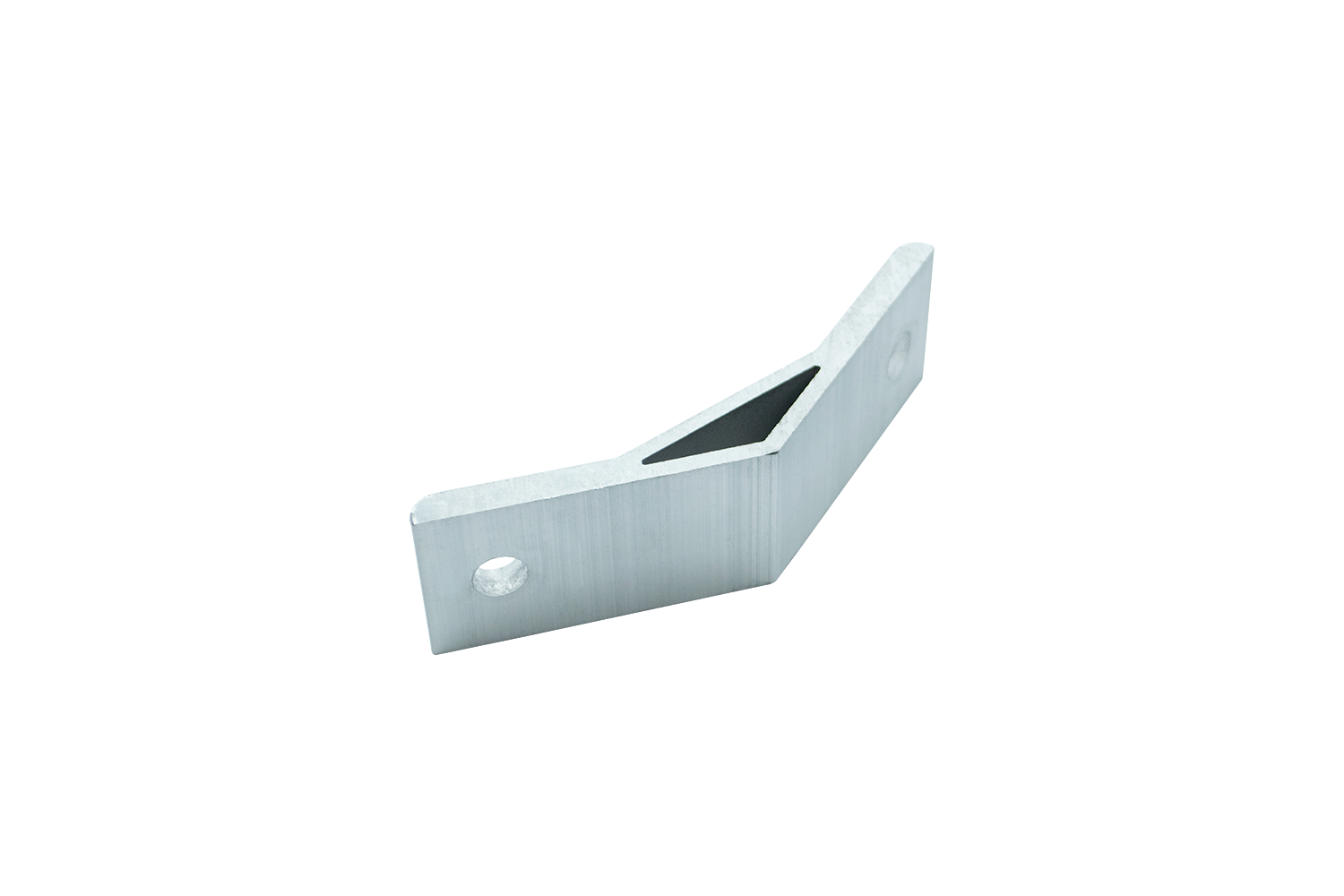 Lightweight 135 degree internal bracket connecting aluminum profiles Item Bosch