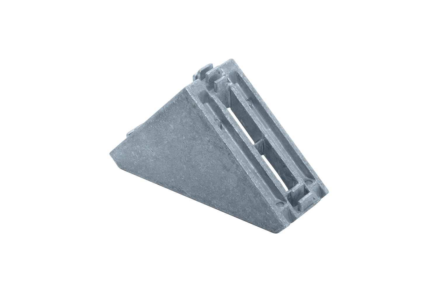 Heavy duty external bracket die-cast aluminum profile connector Item Bosch slot sizes 6 8 10