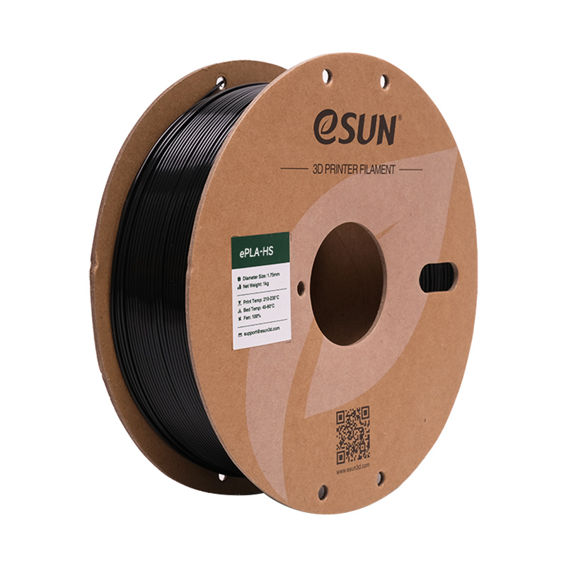 Esun ePLA-HS 1kg black Premium 3D printing filament high quality