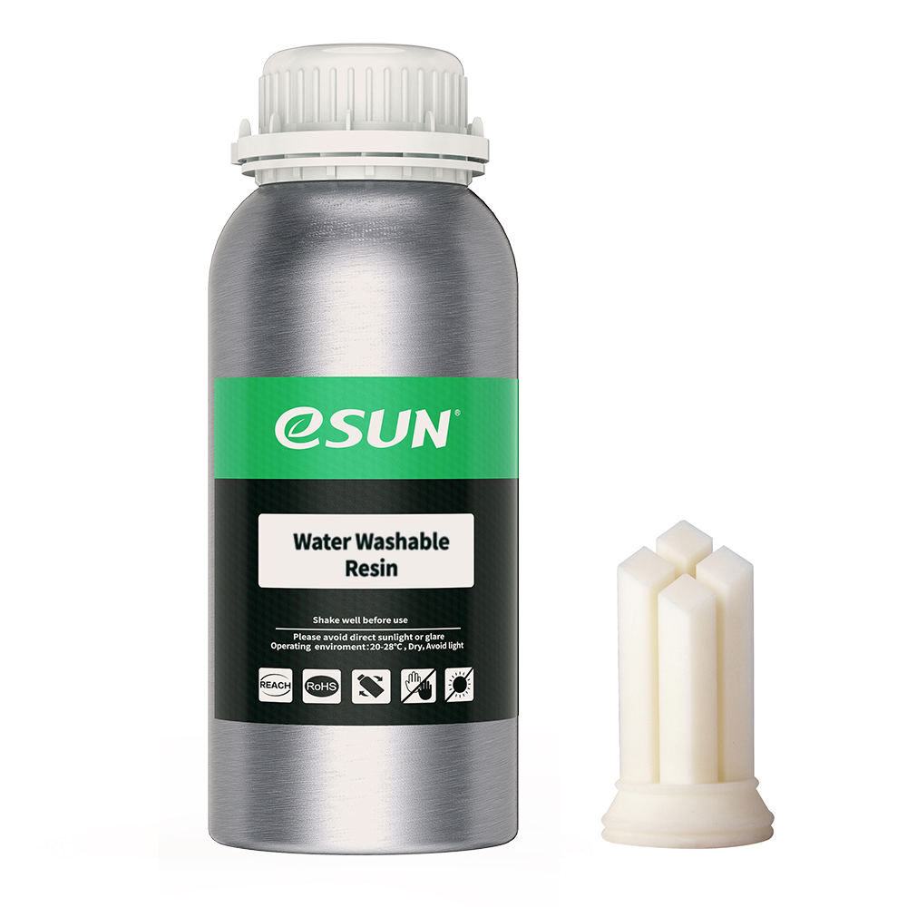 Esun Resin waterwashable 500gr white Premium 3D printing resin LCD DLP