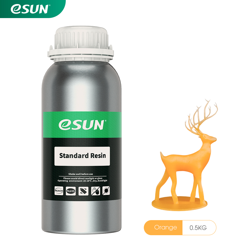 Esun Standard Resin 500gr orange Premium 3D printing resin high quality LCD DLP