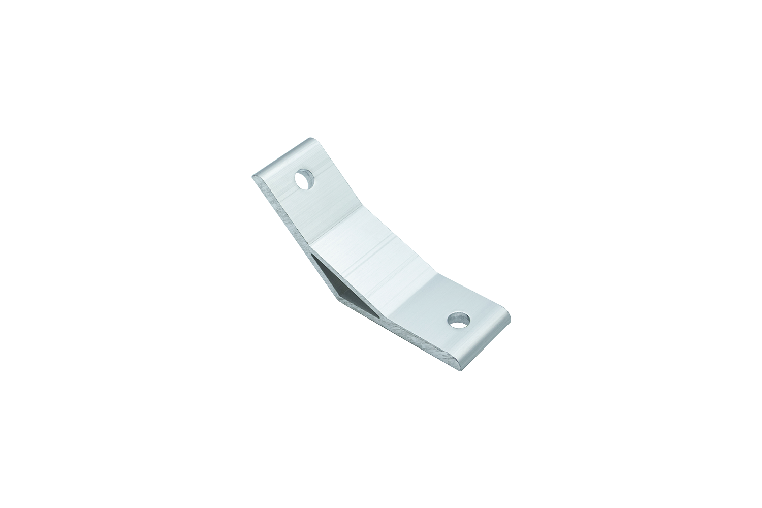 Lightweight 135 degree internal bracket connecting aluminum profiles Item Bosch