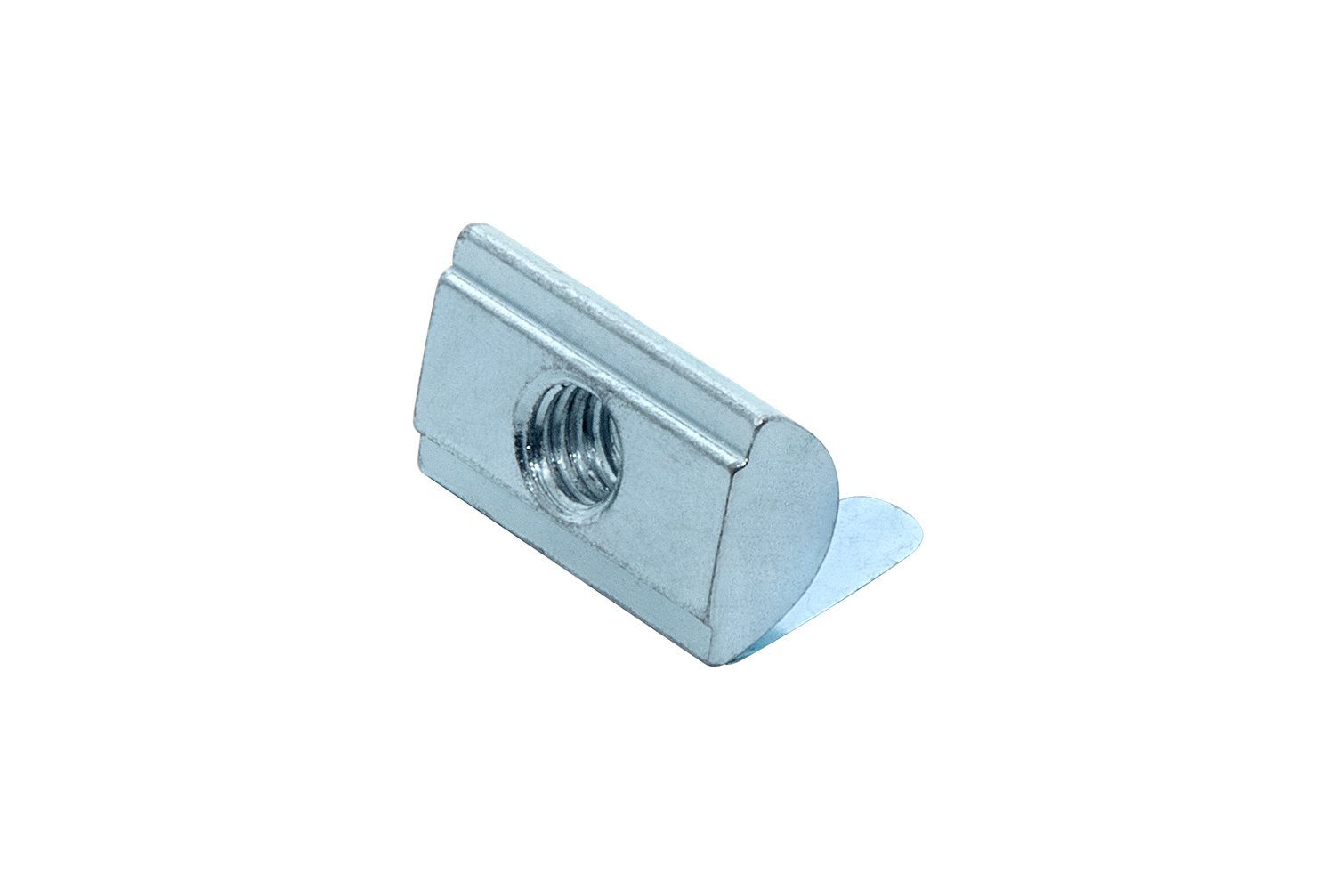 T-nut with a spring galvanized steel Slot 8 10 aluminum profiles Item Bosch