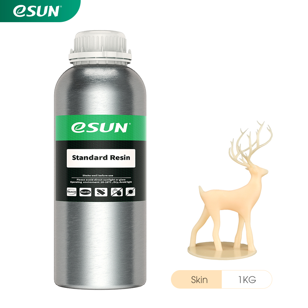 Esun Standard Resin 1000gr beige Premium 3D printing resin high quality LCD DLP