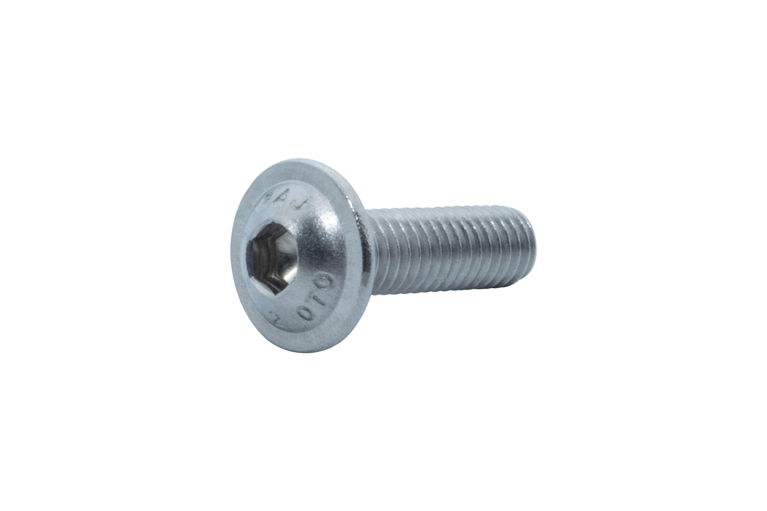 Button head screw V2A stainless steel ISO 7380-2 hex socket flange