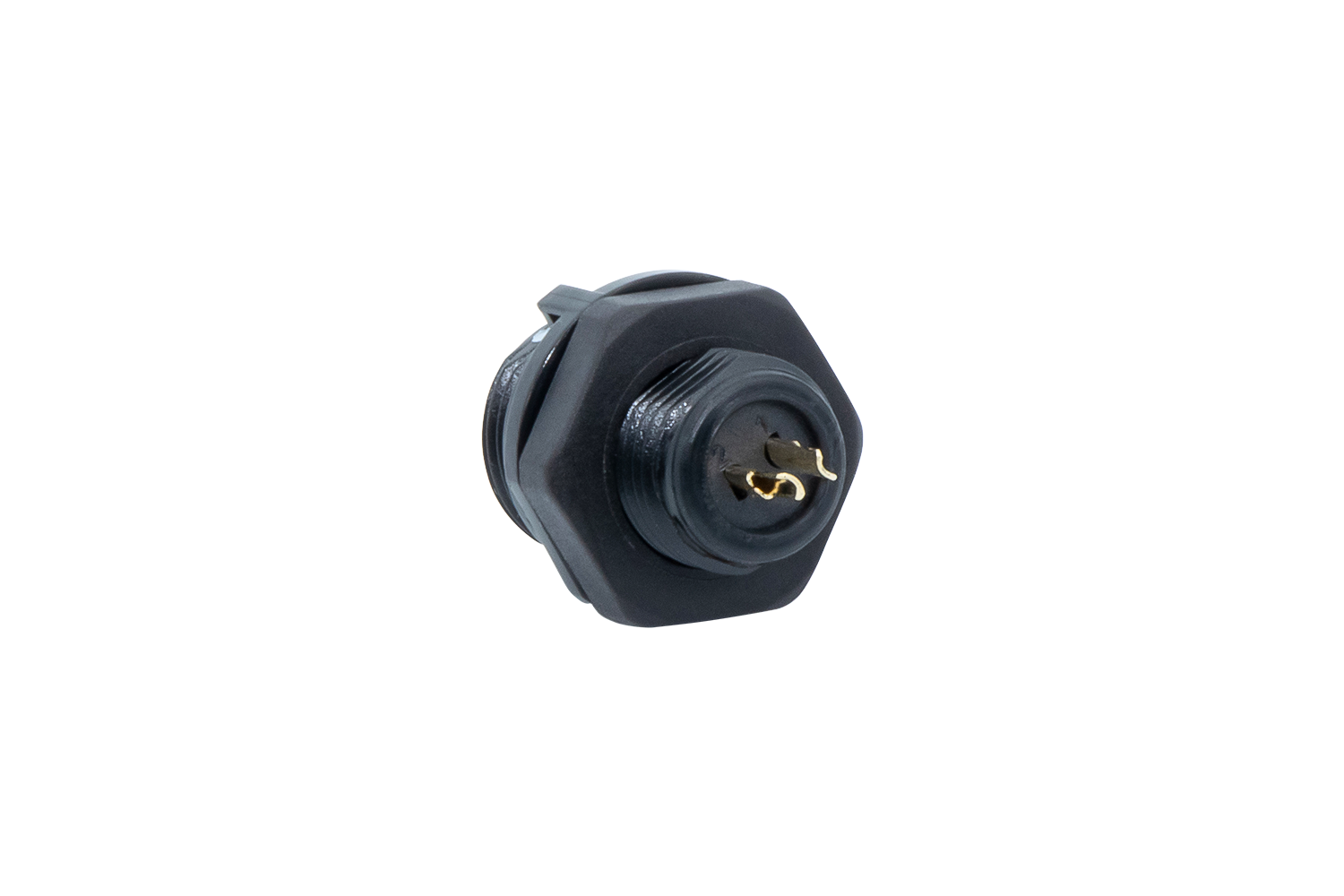 Weipu SP1112 panel mount socket circular connector 2-pin IP68