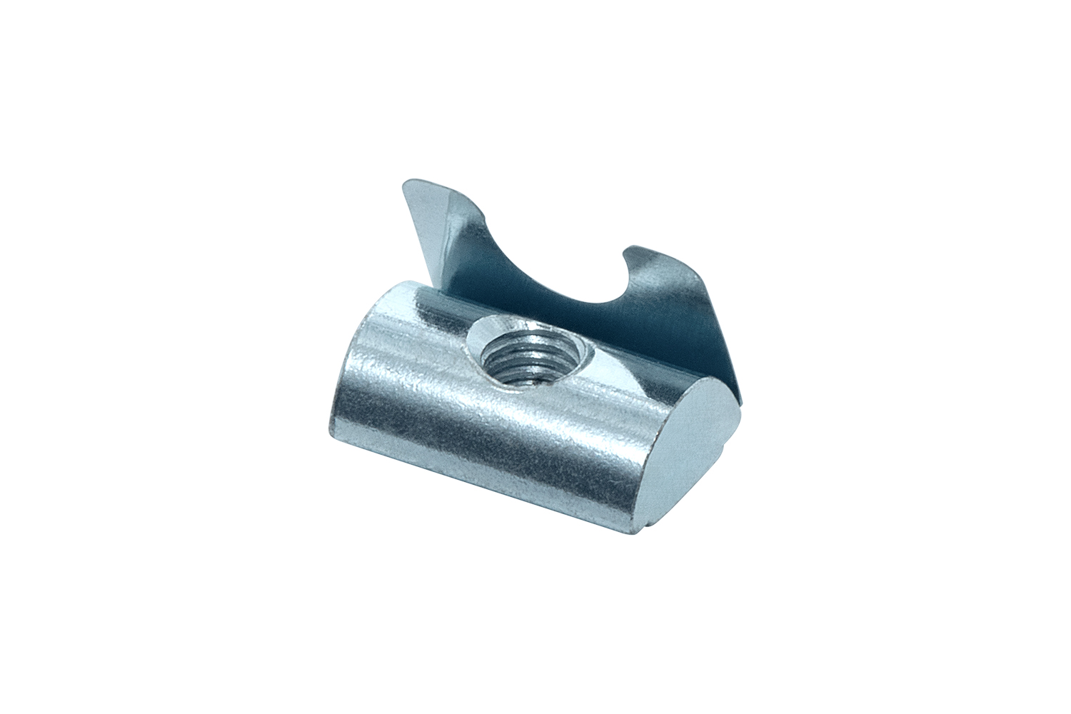 T-nut with a spring galvanized steel Slot 8 10 aluminum profiles Item Bosch