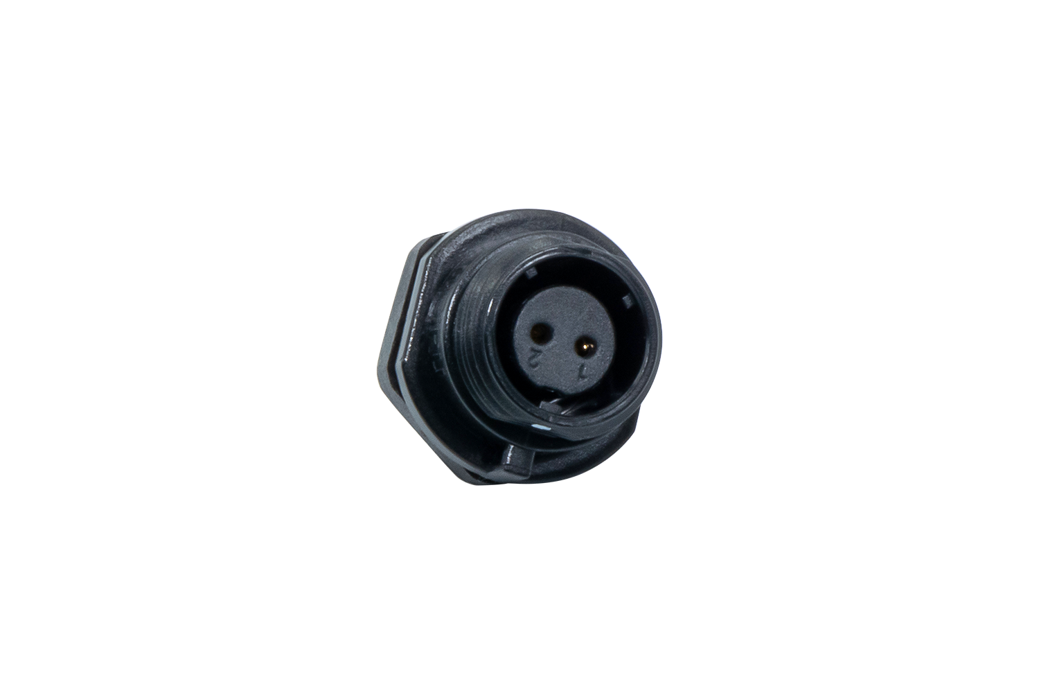 Weipu SP1112 panel mount socket circular connector 2-pin IP68