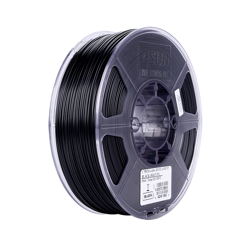 Esun eASA 1kg black Premium 3D printing filament high quality