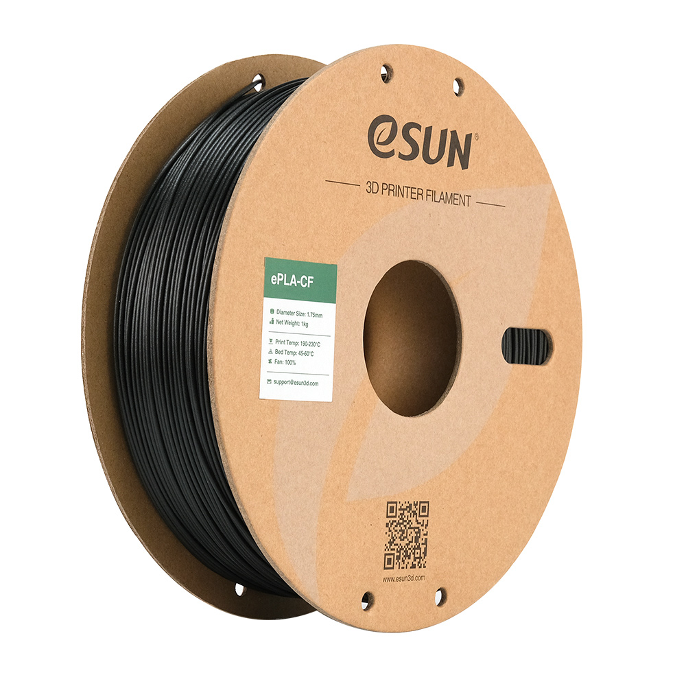 Esun ePLA-CF 1kg black Premium 3D printing filament high quality