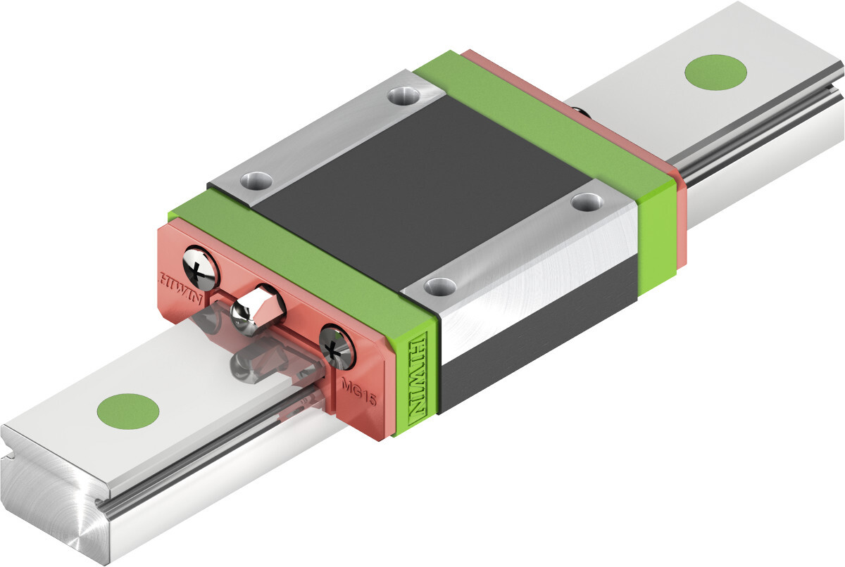 Hiwin MGN carriage profile rail linear motion system CNC machine